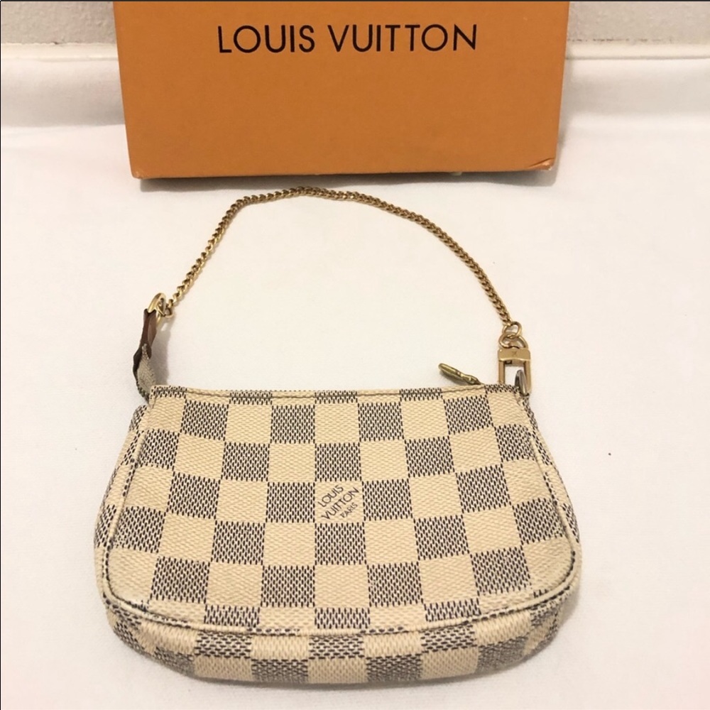 Louis Vuitton mini pouchette Damien azur